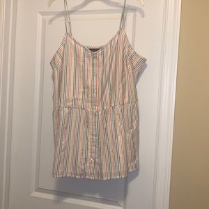 Size 18, new w/ tags Lane Bryant striped tank